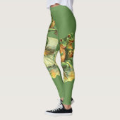 GRÜNER FROSCH-LEGGINGS LEGGINGS (Links)