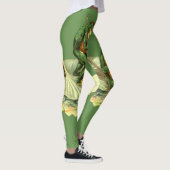 GRÜNER FROSCH-LEGGINGS LEGGINGS (Rechts)