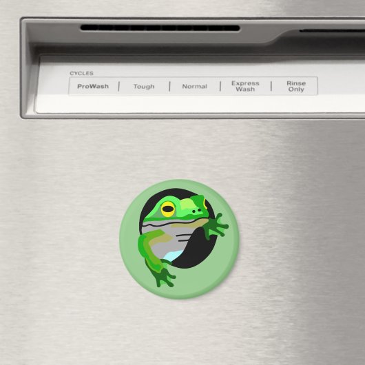 Grüner Frosch Magnet (In Situ (Geschirrspüler))