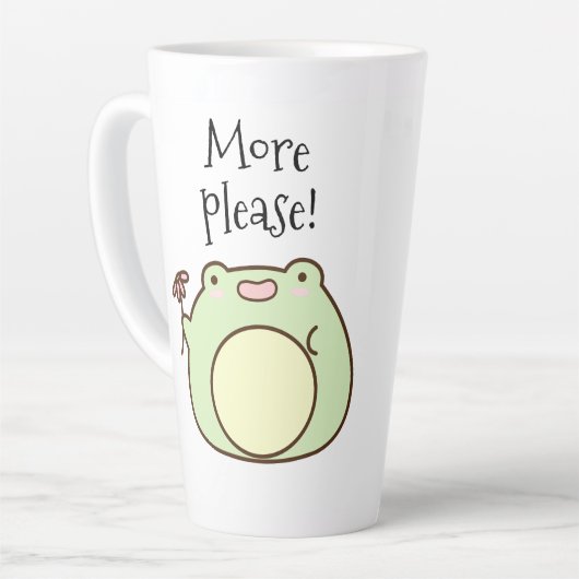 Grüner Frosch Milchtasse (Linke Ecke)