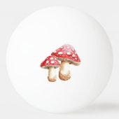 Grüner Frosch mit Hut Tischtennisball (Rückseite)