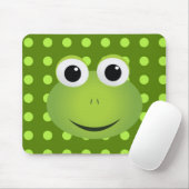 Grüner Frosch Mousepad (Mit Mouse)
