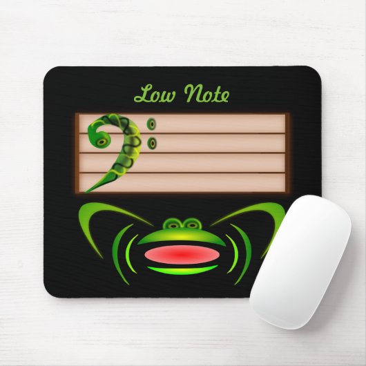 Grüner Frosch Mousepad (Mit Mouse)