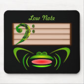 Grüner Frosch Mousepad (Vorne)