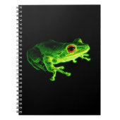 Grüner Frosch Notizblock (Vorderseite)