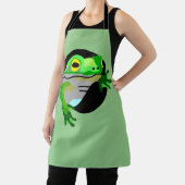 Grüner Frosch Schürze (InSitu)