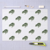 Grüner Frosch Seidenpapier (Handwerk)