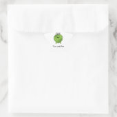 Grüner Frosch Stern-Aufkleber (Tasche)
