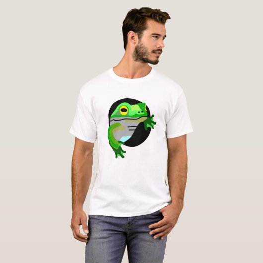 Grüner Frosch T-Shirt (Vorne ganz)