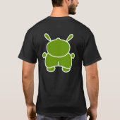 Grüner Frosch T-Shirt (Rückseite)