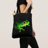 Grüner Frosch Tasche (Von Nahem)