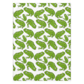 Grüner Frosch Tischdecke (Vorderseite)