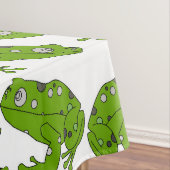Grüner Frosch Tischdecke (Beispiel)