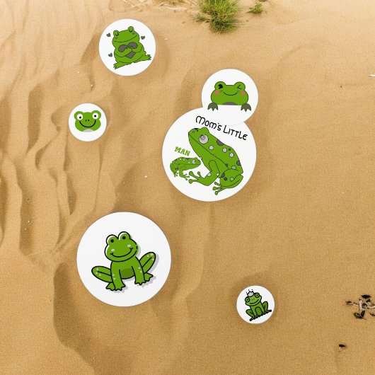 Grüner Frosch Tischkonfetti Konfetti