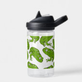 Grüner Frosch Trinkflasche (Links)