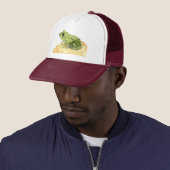 Grüner Frosch Truckerkappe (Beispiel)