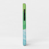 Grüner Frosch unter Lily Pad Case-Mate iPhone Hülle (Hinten/Links)