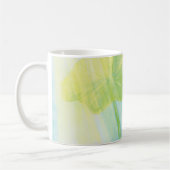 Grüner Frosch unter Lily Pad Kaffeetasse (Links)