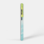 Grüner Frosch unter Lily Pad Samsung Galaxy Hülle (Rechte Seite)