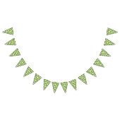 Grüner Frosch Wimpelkette (Alle)