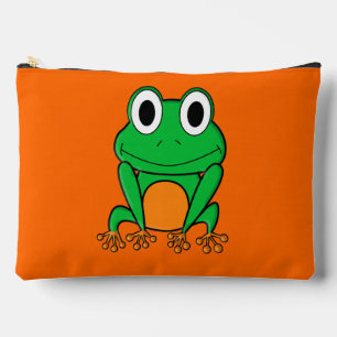 Grüner Frosch Zubehörtasche