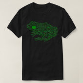 Grüner Froschgeist T-Shirt (Design vorne)