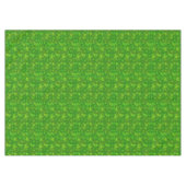 Grüner Frühling Clover St. Patrick's Day Tischdecke (Vorderseite (Horizontal))