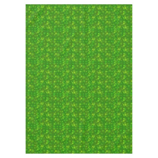 Grüner Frühling Clover St. Patrick's Day Tischdecke (Vorderseite)