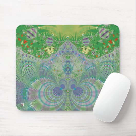 Grüner Frühling Mousepad (Mit Mouse)