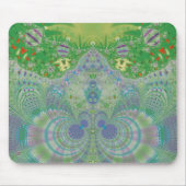 Grüner Frühling Mousepad (Vorne)