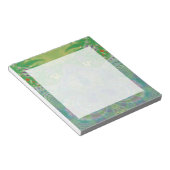 Grüner Frühling Notizblock (angewinkelt)