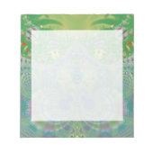 Grüner Frühling Notizblock (Vorderseite)