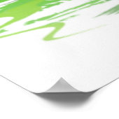 Grüner Frühling Poster (Ecke)