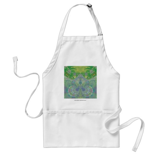 Grüner Frühling Schürze (Vorne)