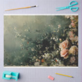 Grüner Frühling Seidenpapier (Basteln)