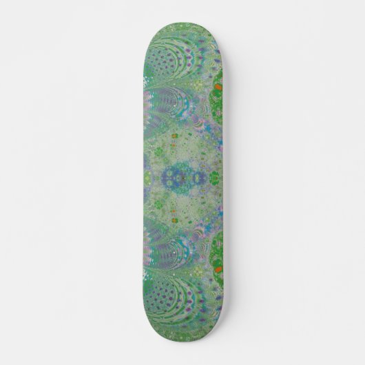 Grüner Frühling Skateboard (Vorne)