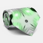Grüner Gamma-Strahl Krawatte (Gerollt)