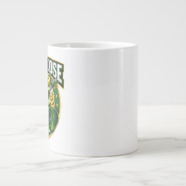 Grüner Gänse Schädel Vilseck Jumbo-Tasse