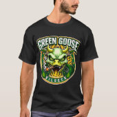 Grüner Gänse Schädel Vilseck T-Shirt (Vorderseite)