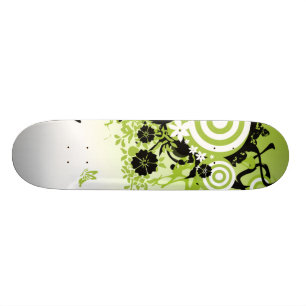 Grüner Garten Skateboard