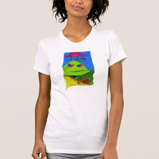 Grüner Gebirgsjunge T-Shirt (Vorderseite)