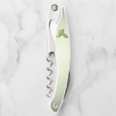 Grüner Gefechtsdrache Persönlich Kellnermesser (Vorderseite)