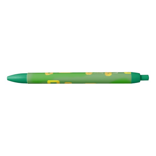 Grüner geometrischer Stift (Vorderseite)