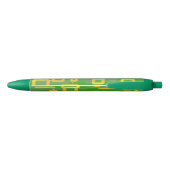 Grüner geometrischer Stift (Rückseite)