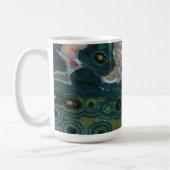 Grüner Gepunkteter Ozean-Jasper Kaffeetasse (Links)