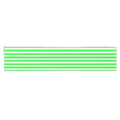 Grüner gestreifter Tischläufer (Horizontal)