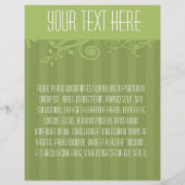 Grüner gestreifter, wirbeliger Flyer (Hinten)