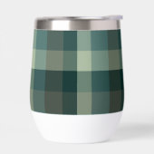 Grüner Gingham-Karo-Karo-Design (Links)