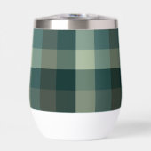 Grüner Gingham-Karo-Karo-Design (Vorderseite)