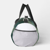 Grüner Gingham-Karo-Karo-Design  Duffle Bag (Rechts)
